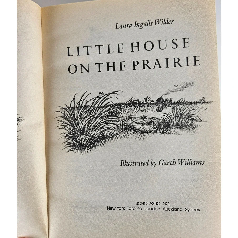 Little House on the Prairie Laura Ingalls Wilder 9-Book Gingham Box Set Vintage